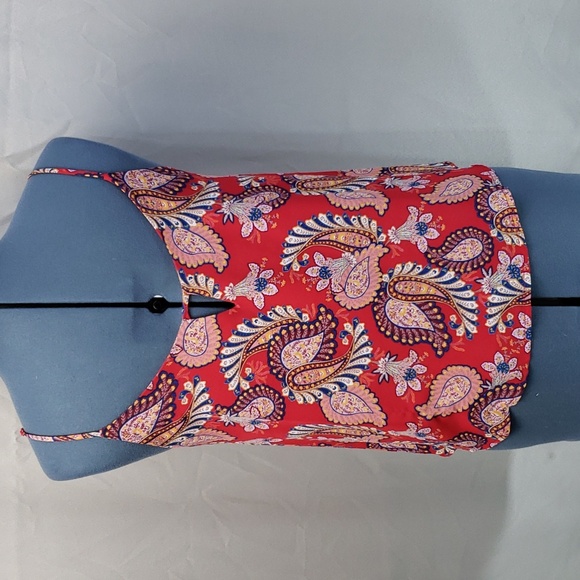 LUSH Red Tank Top sz XS - Picture 3 of 7